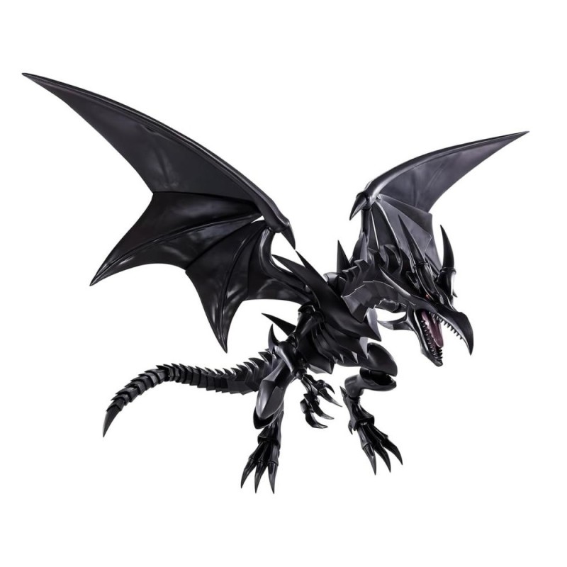 Figurine articulée - S.H.MonsterArts - Yu-Gi-Oh! - Dragon Noir aux Yeux Rouges