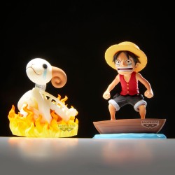 Figurine Statique - WCF - One Piece - Vogue Merry & Luffy
