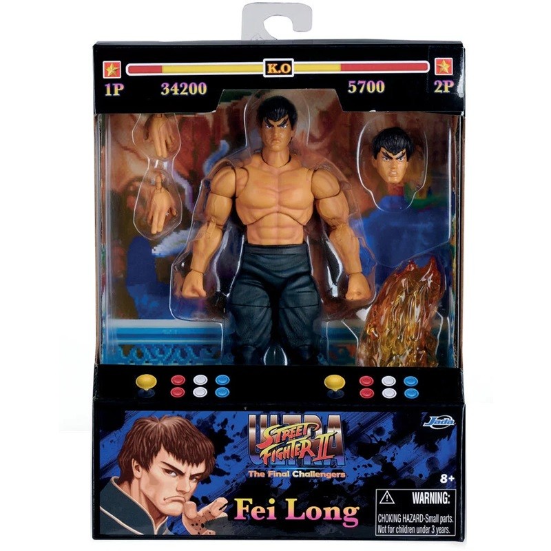 Figurine articulée - Street Fighter - Fei Long