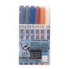 Marqueur pour maquettes - Accessoires maquettes - Gundam - Real Touch set