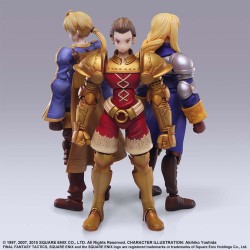 Figurine articulée - Bring Arts - Final Fantasy - Delita Heiral