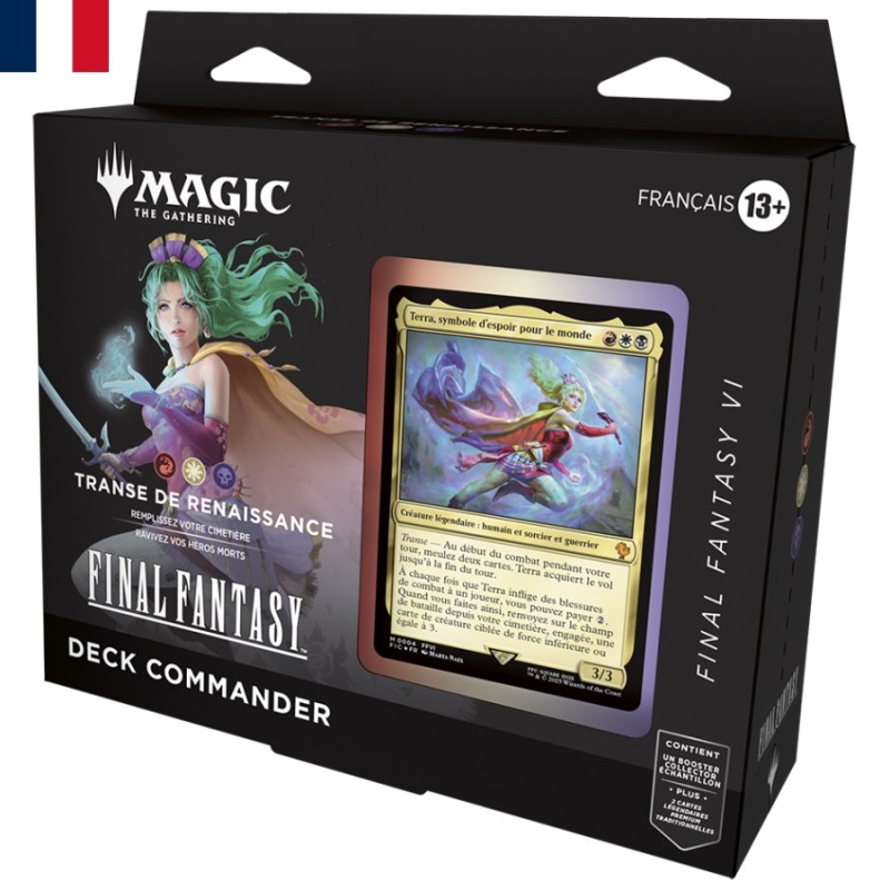 Cartes (JCC) - Deck de Commander - Magic The Gathering - Commander Deck - Final Fantasy : Transe De Renaissance