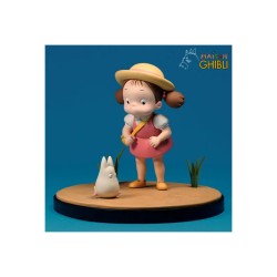 Figurine Statique - Mon Voisin Totoro - Meï & Totoro Blanc