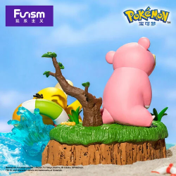 Figurine Statique - Prime Figure - Pokemon - Ramoloss & Psykokwak