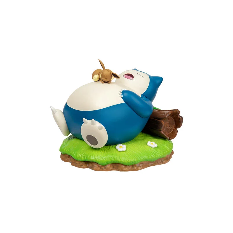 Figurine Statique - Prime Figure - Pokemon - Ronflex & Évoli
