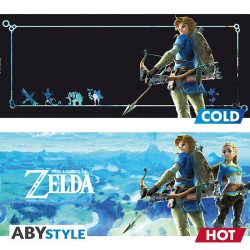 Mug - Thermo-réactif - Zelda - Link & Zelda