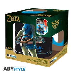 Mug - Thermo-réactif - Zelda - Link & Zelda