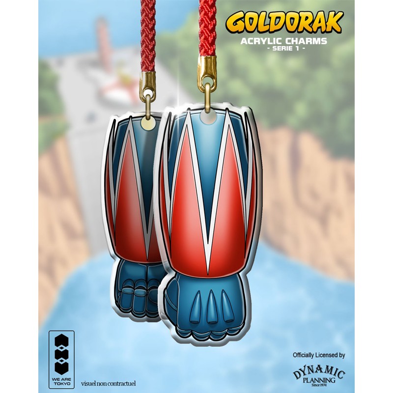 Porte-clefs - Goldorak - Fulguro-Poing