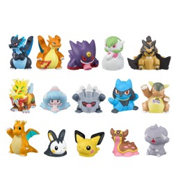 Figurine Statique - Pokemon - Mega Dracaufeu X & Mega Dracaufeu Y