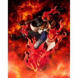 Figurine Statique - Figuart Zéro - One Piece - Fire Fist Rook Check - Sabo