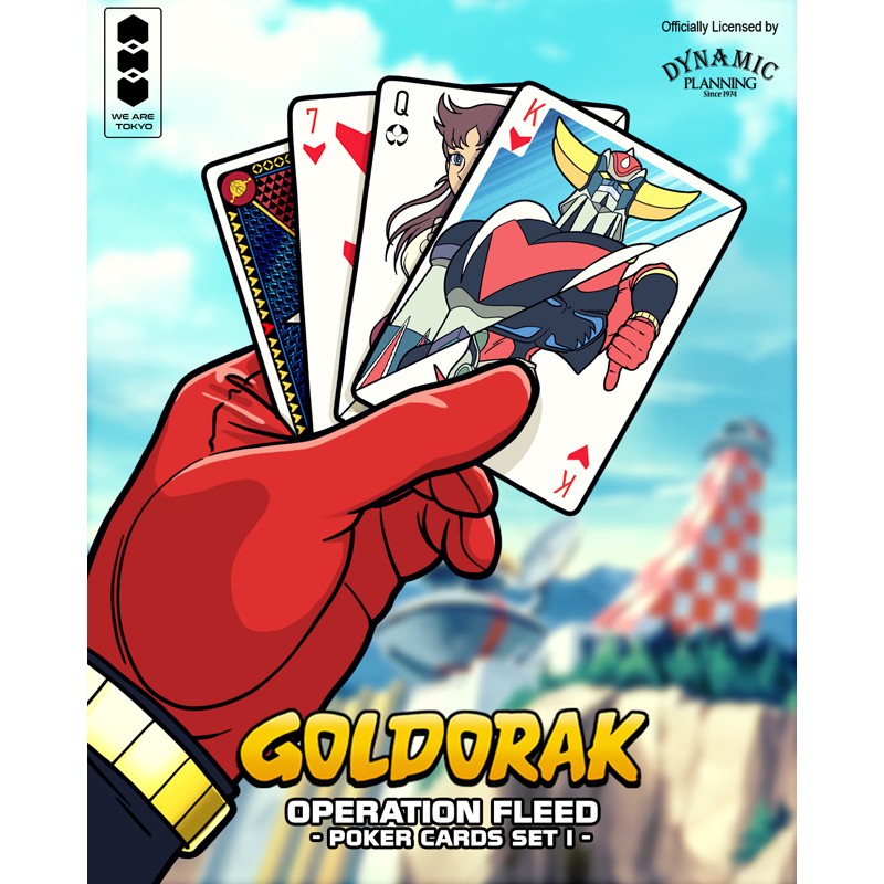 Jeu de cartes - Goldorak - "Operation Fleed"
