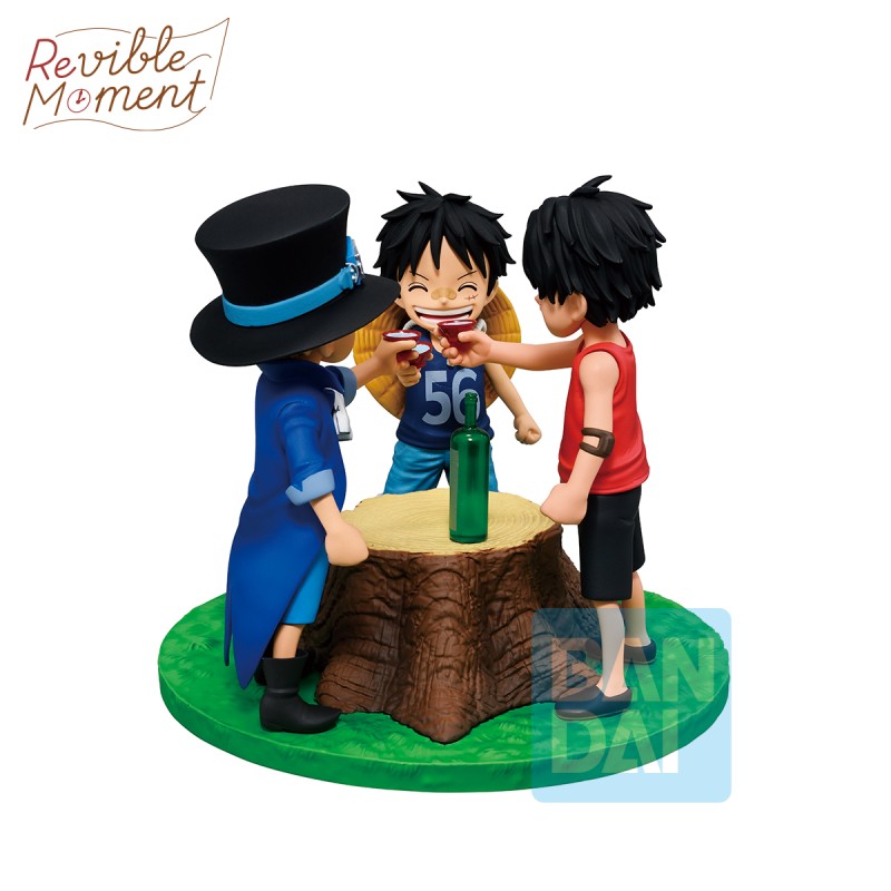 Figurine Statique - Ichibansho - One Piece - Ace, Luffy & Sabo
