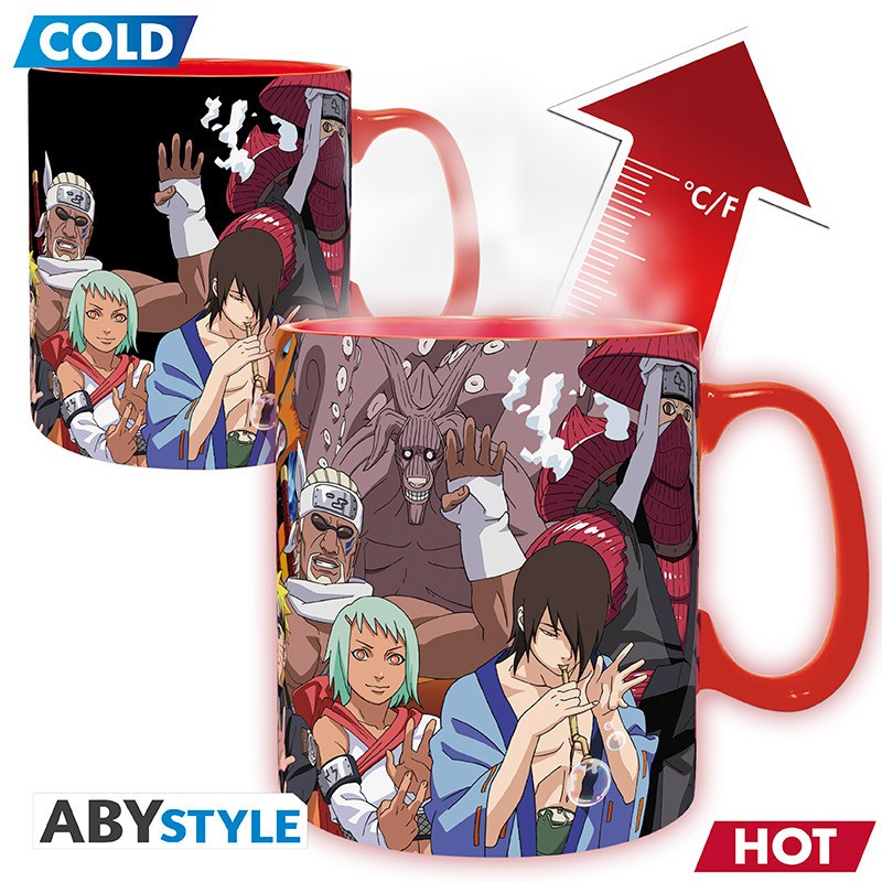 Mug - Thermo-réactif - Naruto - Bijû & Jinchûriki