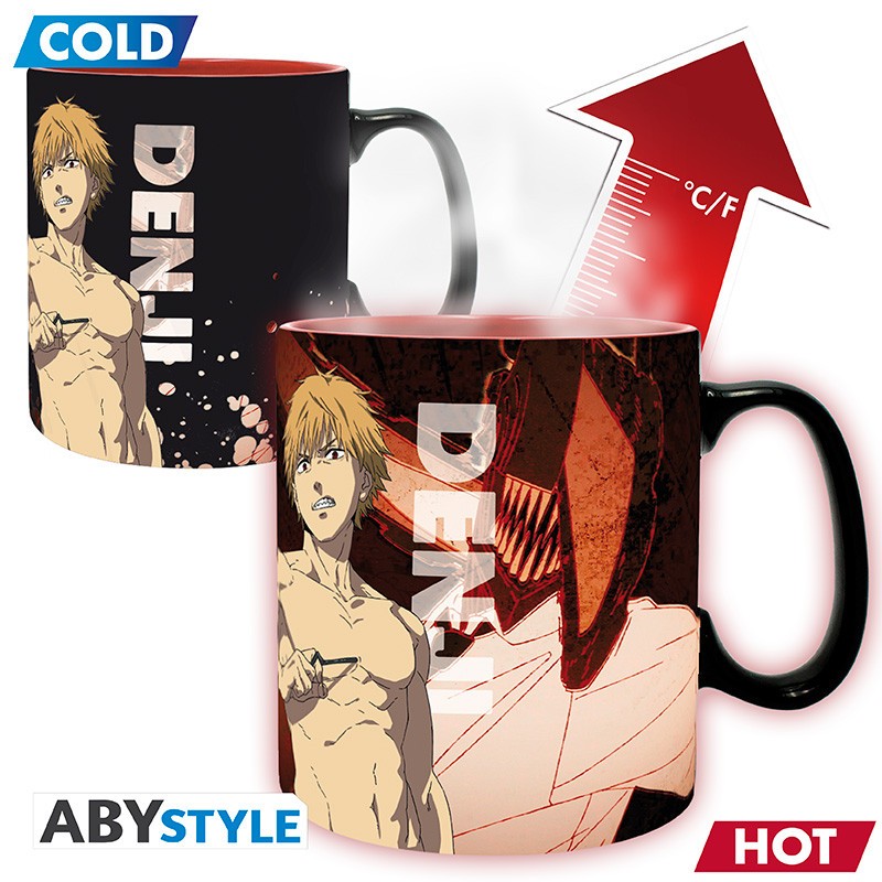 Mug - Thermo-réactif - Chainsaw Man - Denji & Aki