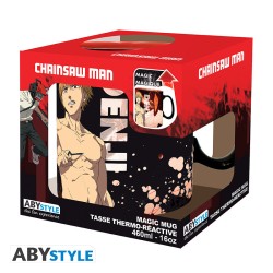 Mug - Thermo-réactif - Chainsaw Man - Denji & Aki