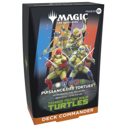 Cartes (JCC) - Deck de Commander - Magic The Gathering - Commander Deck - Teenage Mutant Ninja Turtles