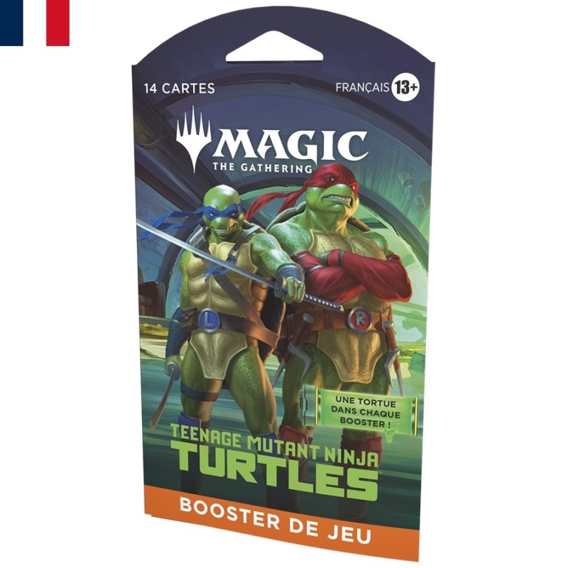 Cartes (JCC) - Booster sous Blister - Magic The Gathering - Booster de Jeu sous Blister - Teenage Mutant Ninja Turtles