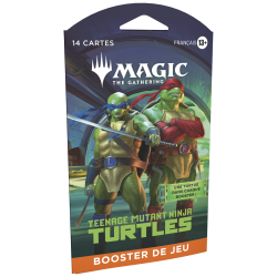 Cartes (JCC) - Booster sous Blister - Magic The Gathering - Booster de Jeu sous Blister - Teenage Mutant Ninja Turtles