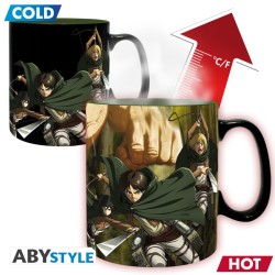 Mug - Thermo-réactif - L'Attaque des Titans - Titans