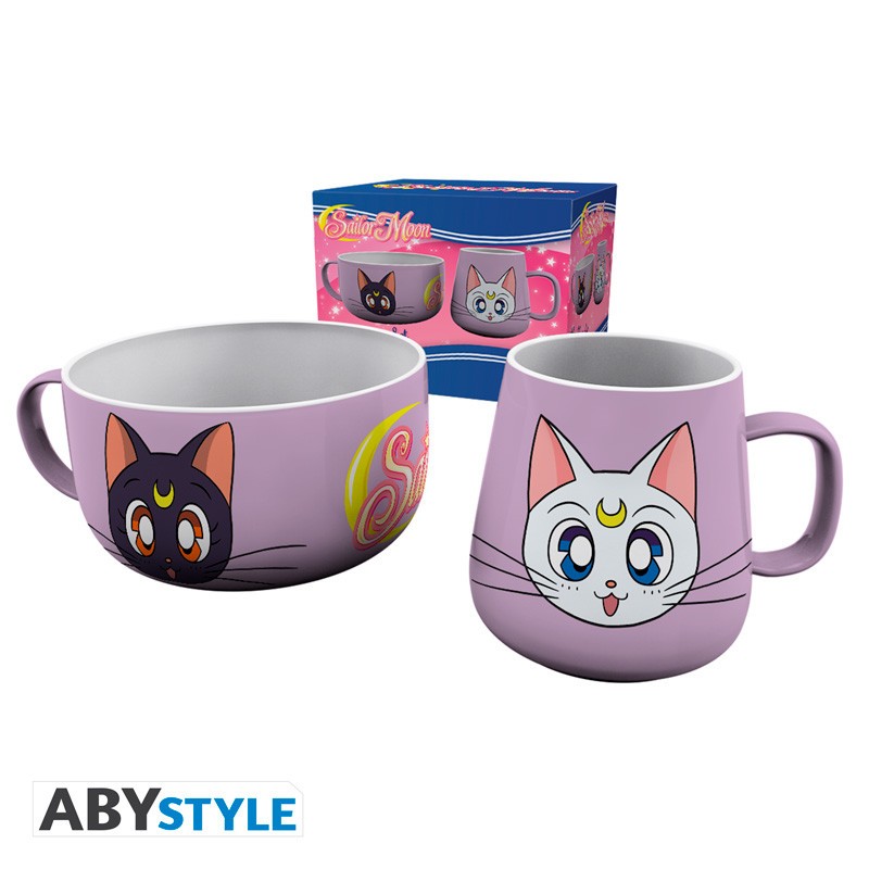 Set - Mug(s) - Sailor Moon - Luna & Artemis