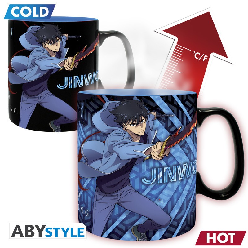 Mug - Thermo-réactif - Solo Leveling - Jinwoo & Igris