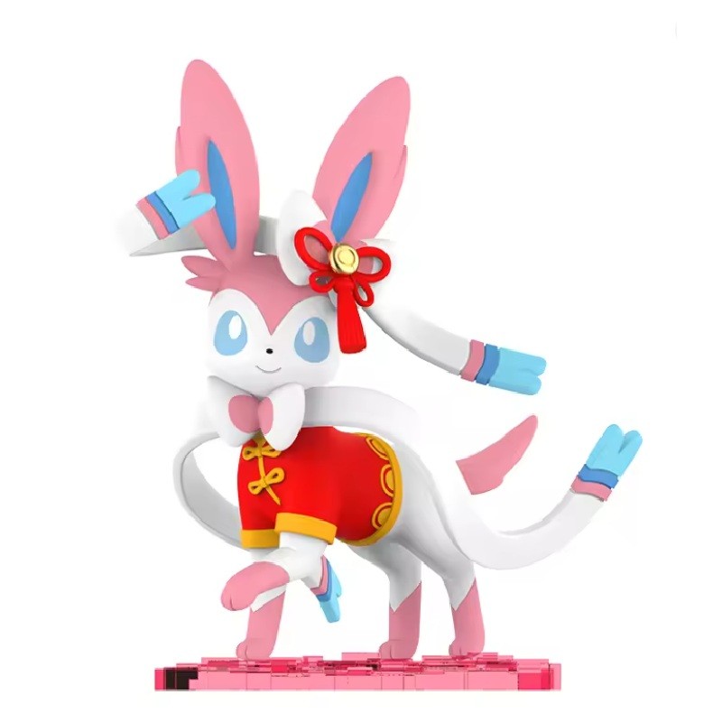 Figurine Statique - Prime Figure - Pokemon - Holo-costume Nouvel An - Nymphali