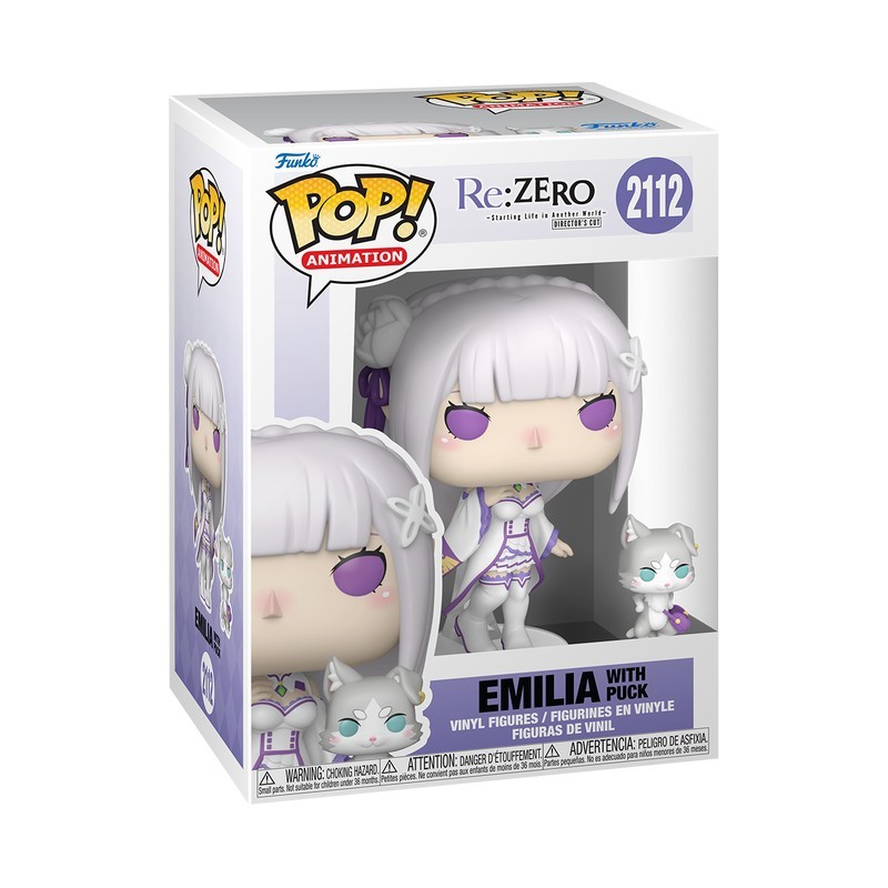 POP - POP Animation - Re Zero - 2112 - Émilia, Sorcière de Glace de la forêt givrée