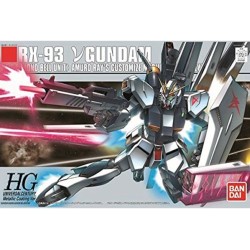 Maquette - Emballage endommagé - High Grade - Gundam - RX-93 Nu - Mettalic Coating ver.