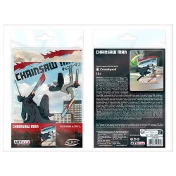 Figurine Statique - Acryl - Chainsaw Man - Denji vs Homme-Katana