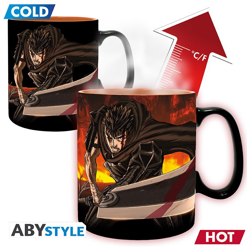 Mug - Thermo-réactif - Berserk - Guts