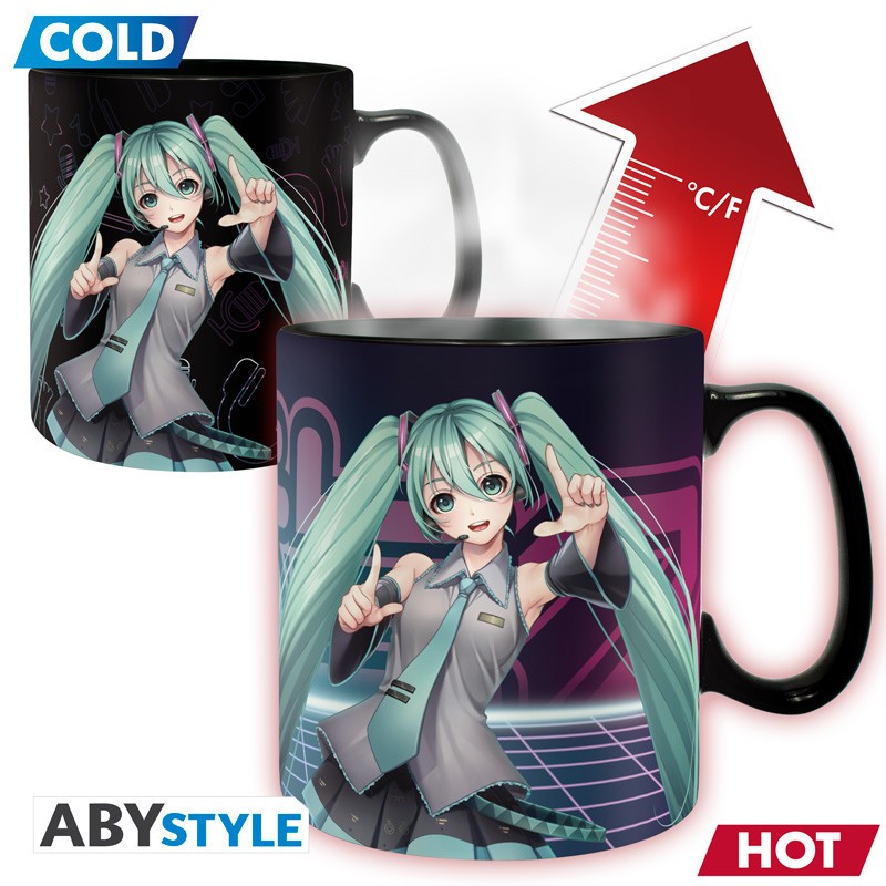 Mug - Thermo-réactif - Vocaloïd - Welcome to the show - Hatsune Miku
