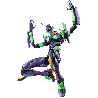 Maquette - Ultra Action Figure Legacy Edition - Evangelion - Evangelion Unité-01