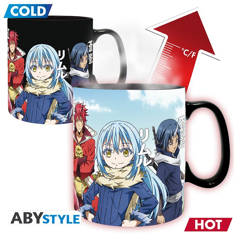 Mug - Thermo-réactif - Moi, quand je me réincarne en Slime - Groupe