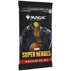Cartes (JCC) - Booster sous Blister - Magic The Gathering - Booster de Jeu sous Blister - Marvel Super Heroes