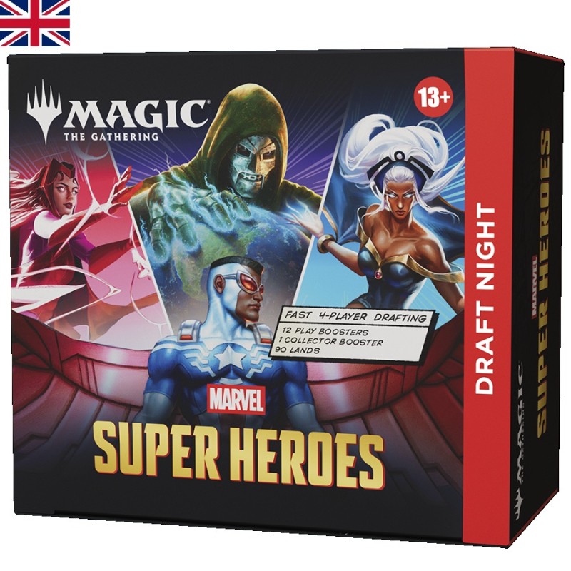 Cartes (JCC) - Draft Night - Magic The Gathering - Draft Night - Marvel Super Heroes