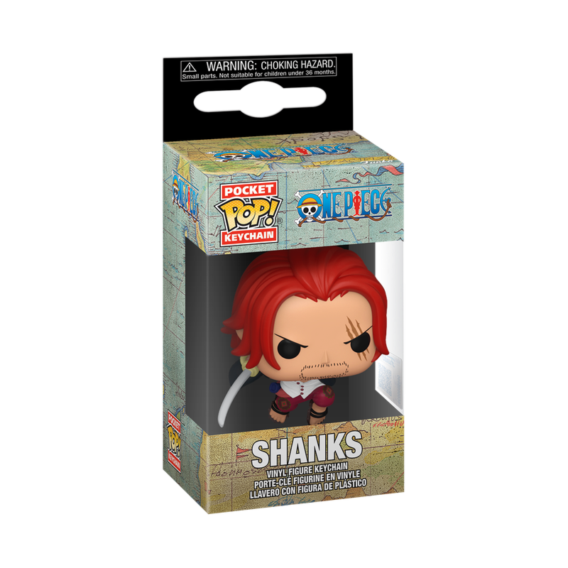 Porte-clefs - Pocket POP - One Piece - Shanks le Roux