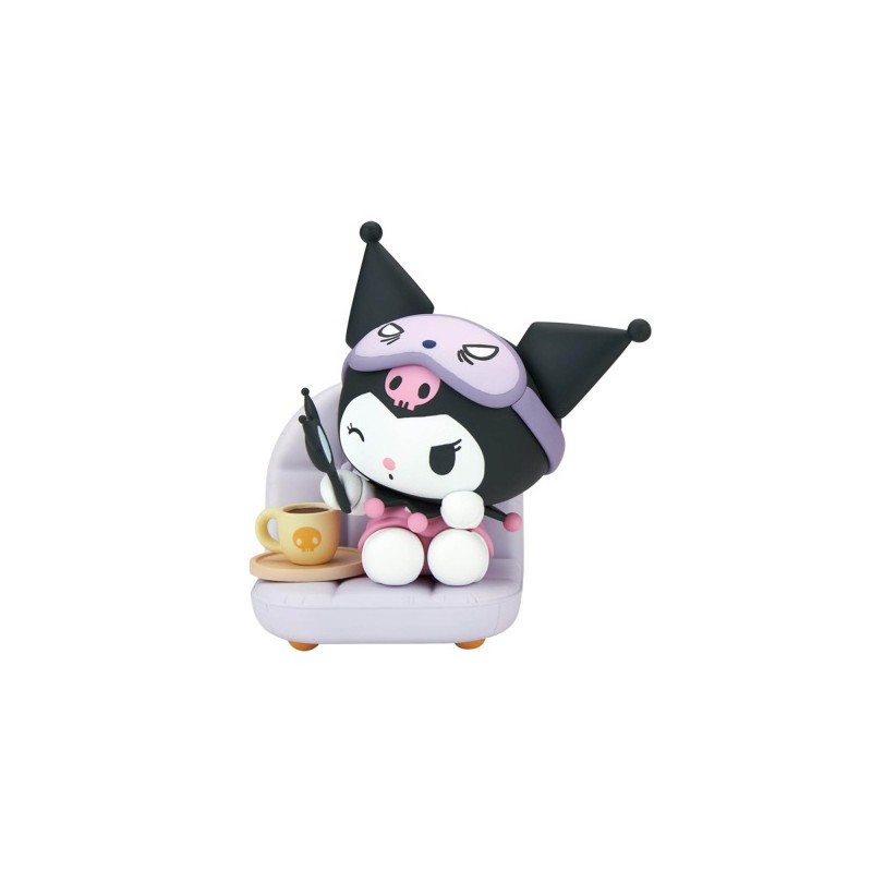 Figurine Statique - Fluffy Puffy - Sanrio - Kuromi