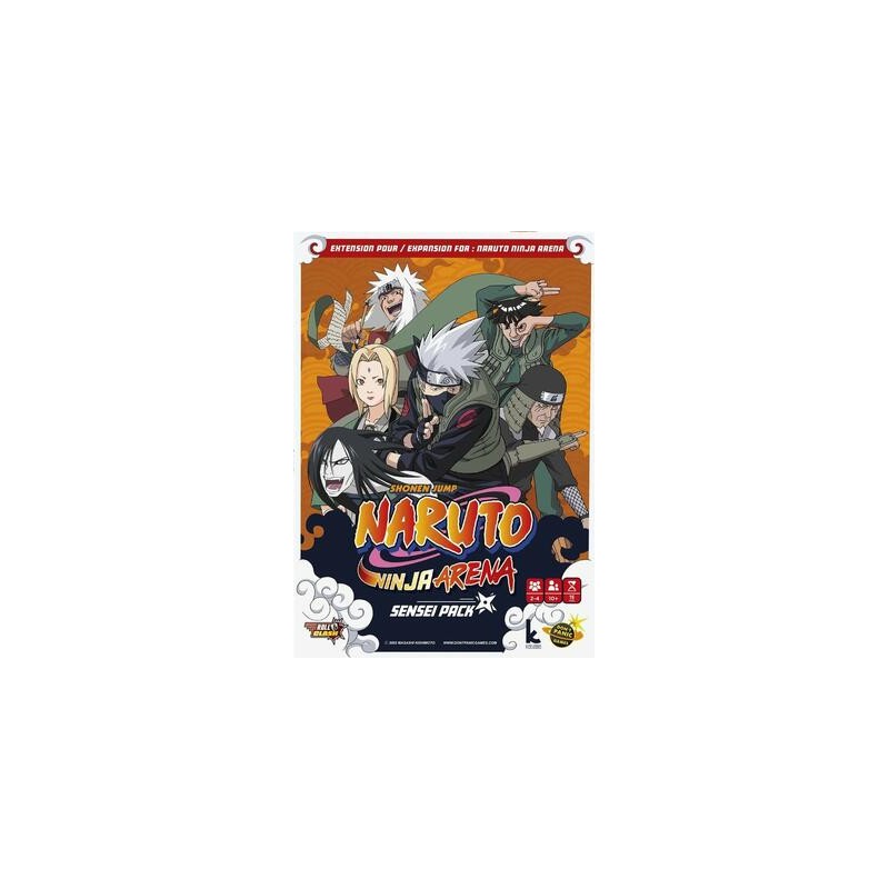 Jeu de plateau - Dés - Extension - Rapidité - Naruto - Ninja Arena - Sensei Pack