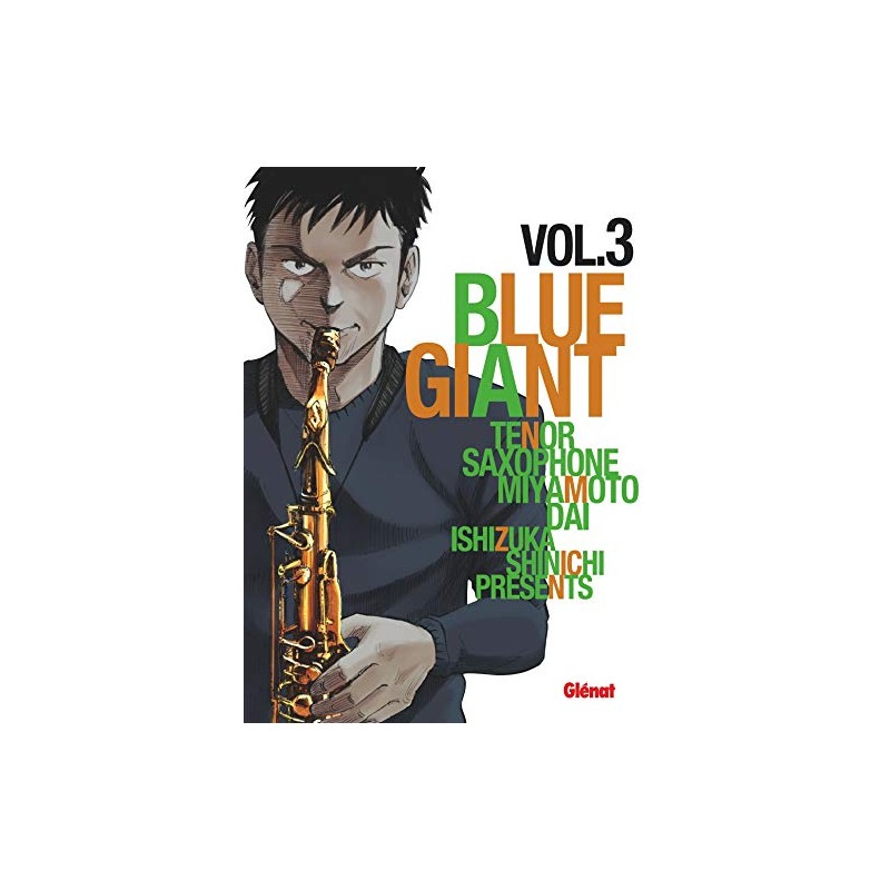 Blue Giant - Tenor saxophone | Miyamoto Dai - Tome 3
