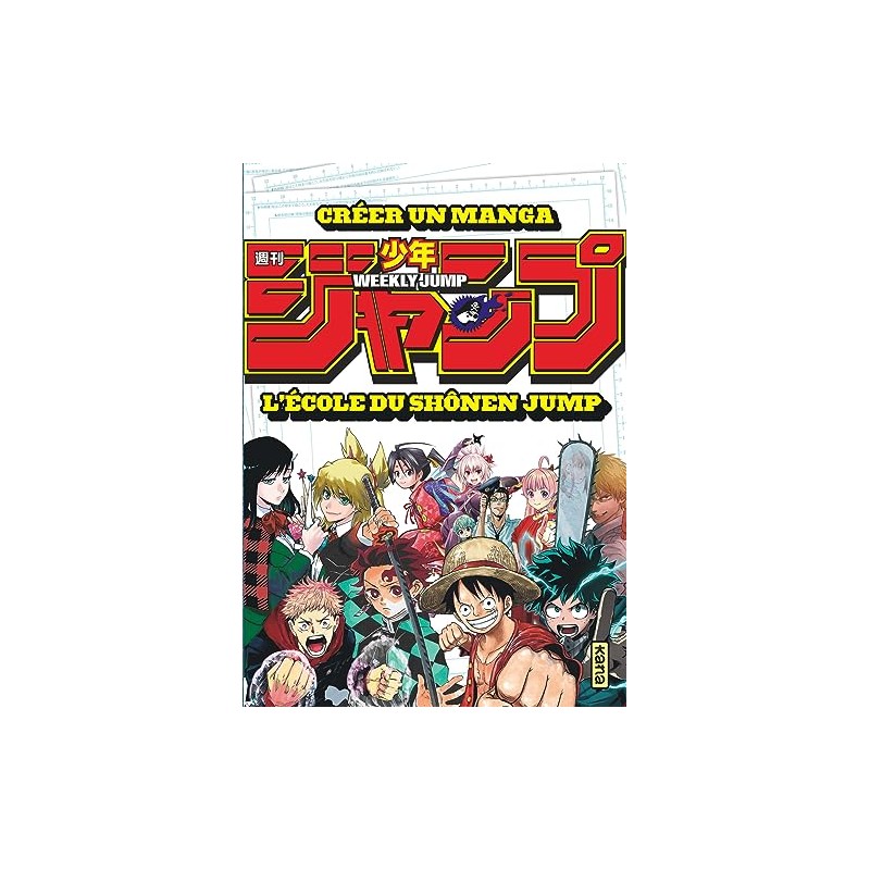 Créer un manga : l'école du shônen jump
