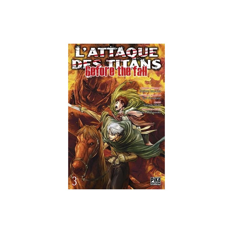 L'Attaque des Titans - Before the Fall - Tome 3