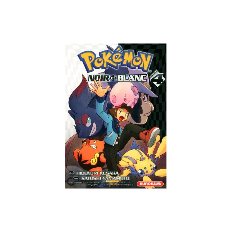 Pokémon Noir et Blanc - Tome 4