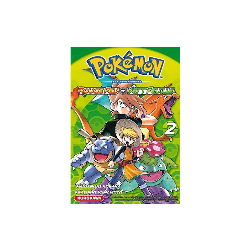 Pokémon Rouge Feu et Vert Feuille / Émeraude - Tome 2