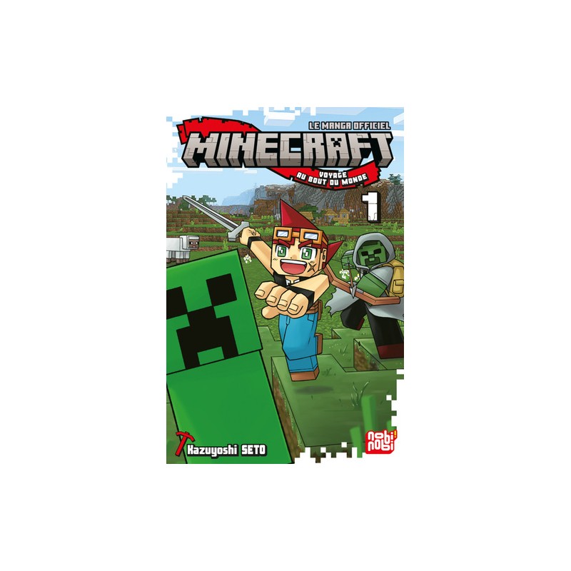Minecraft, le manga officiel - Voyage au bout du monde - Tome 1