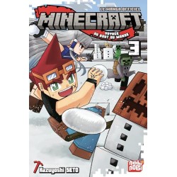 Minecraft, le manga officiel - Voyage au bout du monde - Tome 3