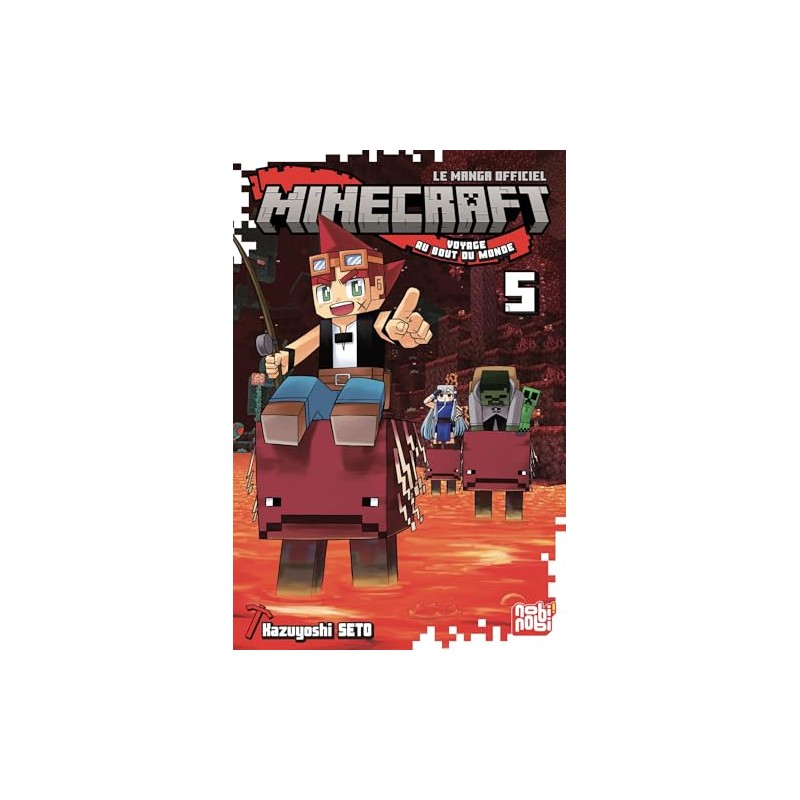 Minecraft, le manga officiel - Voyage au bout du monde - Tome 5