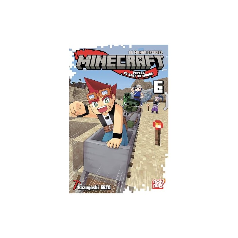Minecraft, le manga officiel - Voyage au bout du monde - Tome 6