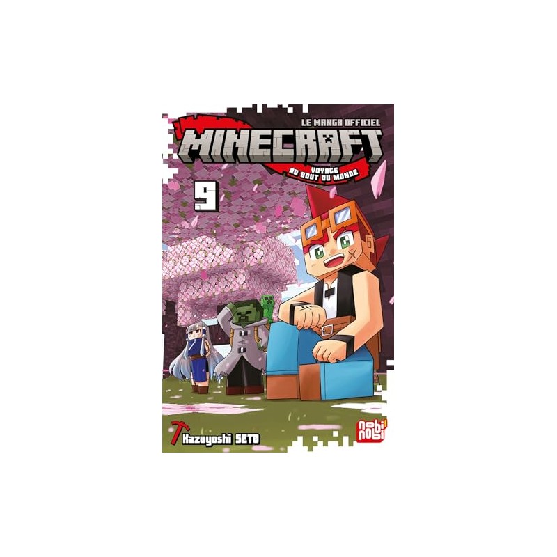 Minecraft, le manga officiel - Voyage au bout du monde - Tome 9
