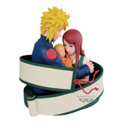 Figurine Statique - Naruto 72 series - Naruto - Minato, Naruto & Kushina