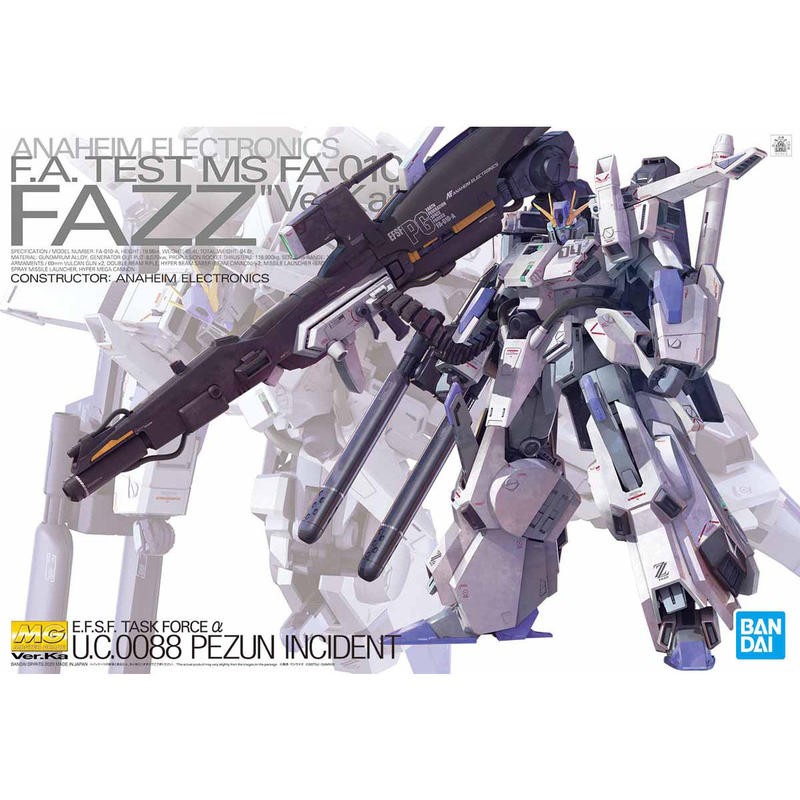 Maquette - Master Grade - Gundam - MG FAZZ